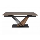 Стол обеденный SIGNAL GENESIS Legno эффект дерева/дуб/черный 160-220/90